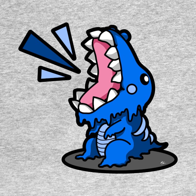 SM3GMASAURUS REX BLUE by KnavishApparel